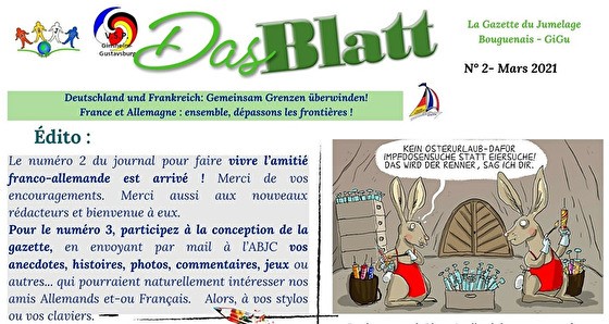 Das blatt - la gazette du jumelage - N°2